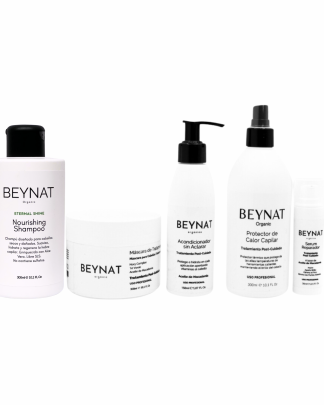 Kit Home Care 5 pasos BEYNAT ORGANIC (Ch+M+Pt) 300ml+Ac150 ml+Sr 30ml